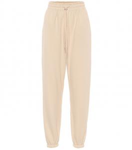 Хлопковые спортивные штаны Ванесса The Frankie Shop, Vanilla