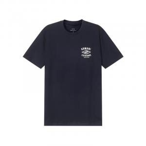 ARMANI EXCHANGE Футболка AE SS25 мужская marine blue