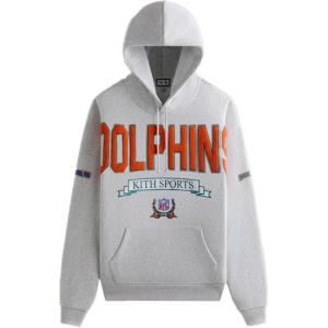 Толстовка с капюшоном '47 For The NFL Dolphins Nelson KITH, светло-серый