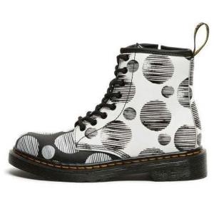 Кроссовки dr.martens polka dot boots 'white black' Dr. Martens, черный