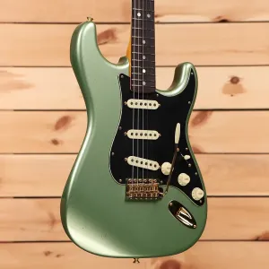 Fender Custom Shop Limited 1965 Dual-Mag Stratocaster Journeyman Relic - Старый металлик Сейдж Грин-CZ571264