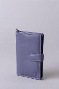 Кожаный кошелек Lakeland среднего размера Lakeland Leather, фиолетовый