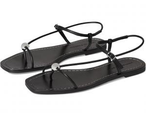 Сандалии Loeffler Randall Lara Strappy Flat Sandals With Ball, черный