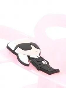 Сандалии с Т-образным ремешком и застежкой-пряжкой KARL LAGERFELD KIDS, розовый