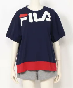 Комплект купальника FILA/(W) из 4 частей с футболкой с логотипом.