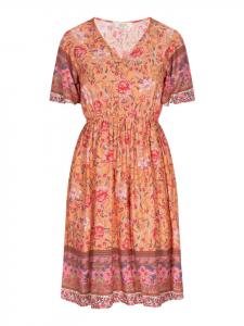 Платье до колена usha FESTIVAL, цвет orange multicolor