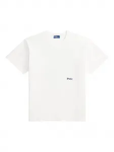Футболка с логотипом Polo Ralph Lauren, белый