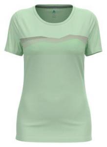 Женская техническая футболка Odlo F-Dry Ridgeline, светло-зелёная