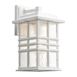 Настенный светильник на улицу Elstead Lighting, 20,3x22,8x35,9 см, белый