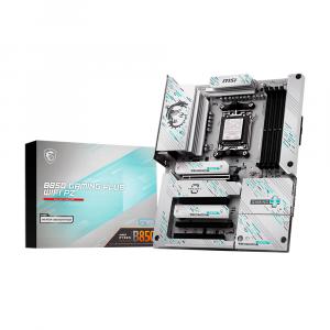 Материнская плата MSI B850 GAMING PLUS WIFI PZ, AM5, DDR5, Wi-Fi, серебристо-белый
