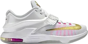 Кроссовки Nike KD 7 GS 'Aunt Pearl', белый