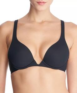 Женский бюстгальтер Verge Convertible Plunge Contour на косточках 722326 Natori, черный