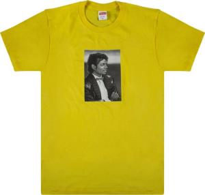 Футболка Supreme Michael Jackson T-Shirt 'Yellow', желтый