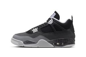 Кроссовки Air Jordan 4 Retro 'Fear', черный
