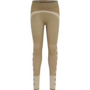 Hmlspin Бесшовные колготки Леггинсы для девочек HUMMEL, хаки