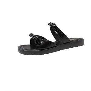 Женские стойкие к истиранию сандалии Slide TAFN, черный
