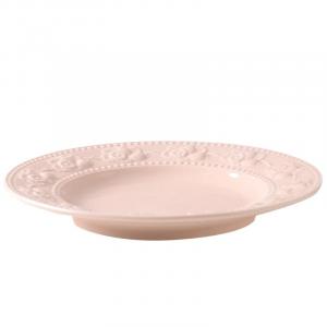 Набор посуды Kawasimaya, бежевый/розовый, глубокая тарелка, 20 см, розовый