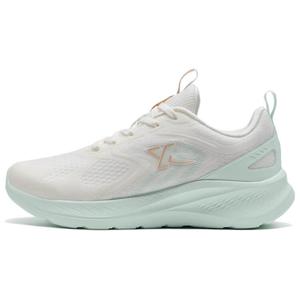 Кроссовки женские с низким верхом белые/зеленые Xtep