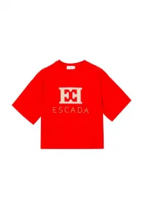 Футболка унисекс с принтом Escada Girls, Flame Scarlet