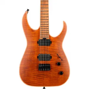 Электрогитара Jackson USA Signature Misha Mansoor Juggernaut HT6FM Amber Tiger Eye