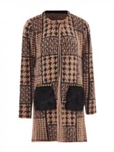 Спортивня куртка faina, цвет dunkelrosa schwarz