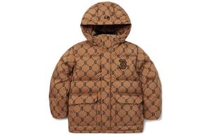 Детская пуховая куртка MLB, коричневый