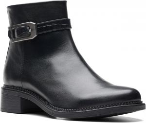 Женские ботильоны Clarks Maye Grace, Black Leather