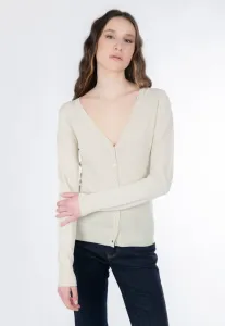 Кардиган basic line с v-образным вырезом Influencer, Beige
