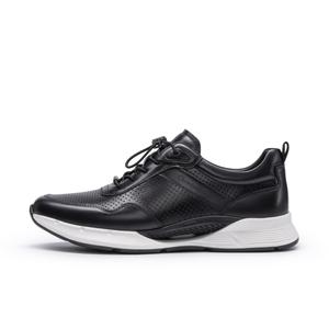 Дышащие, увеличивающие рост, легкие, низкие повседневные мужские туфли CHRISDIEN DENY, Black