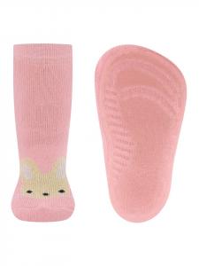 Ewers Нескользящие носки с изображением зайчика и рисунком в виде полевых роз