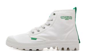 Pampa Canvas Shoes Unisex High-top White Palladium
