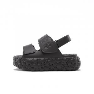 Beys Женские сандалии на одной застежке черные, цвет Black