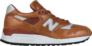 Кроссовки New Balance 998 Made in USA Horween Leather 'Age of Exploration', коричневый