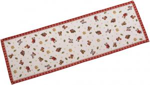 Настольная дорожка Toy's Delight Villeroy & Boch, 96x32 см, красно-белый
