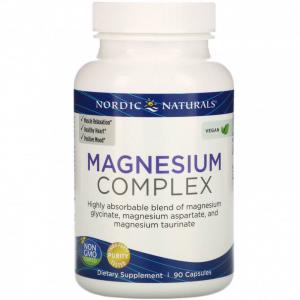 Комплекс магния Nordic Naturals Magnesium, 90 капсул