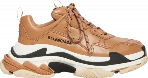 Кроссовки Balenciaga Triple S Sneaker Nude, коричневый