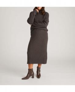 Свитер-юбка Риса больших размеров Universal Standard, Graphite