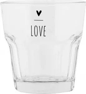 Стакан для воды Clayre & Eef 200 мл, прозрачное стекло Clayre&Eef