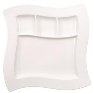 Тарелка для гриля Villeroy & Boch NewWave, 27x27 см, белый