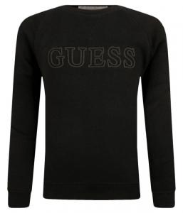 Толстовка Guess с логотипом, черный