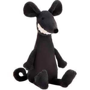 Плюшевая кукла Smile Big Teeth Collection Naked Toothed Mouse высотой 36 см JELLYCAT