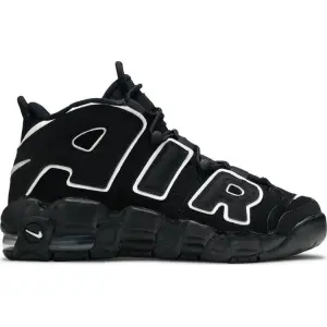 Кроссовки Nike Air More Uptempo GS 'Black' 2016, черный