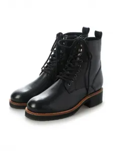 Ботинки на шнуровке из натуральной кожи Evol, цвет Bl