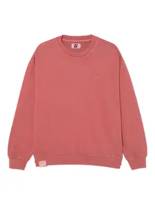 Толстовка с вышитым логотипом Izzue, красный