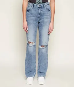 Джинсы 80-х straight fit Guess Jeans, небесно-голубой