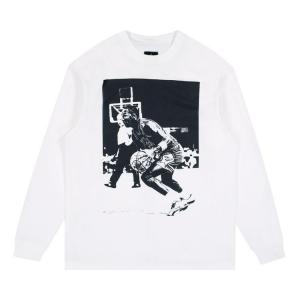 Футболка Air Jordan x Union Long-Sleeve T-Shirt 'White', белый