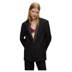 Блейзер HUGO Amusar, черный