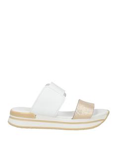 Сандалии Hogan, платиновый