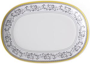 Блюдо Villeroy & Boch Audun, 19,9x14,1 см, белый/черный