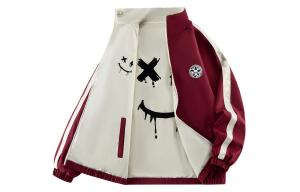 LA'T.WEEKEND Куртка Fall Unisex, Burgundy (Upgraded-G2455)